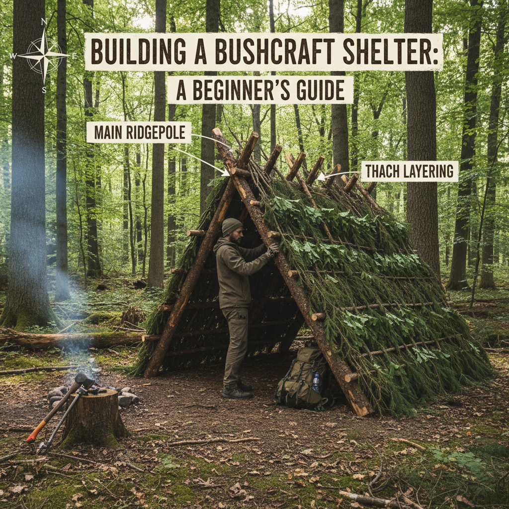 Building a Bushcraft Shelter: A Beginner's Guide
