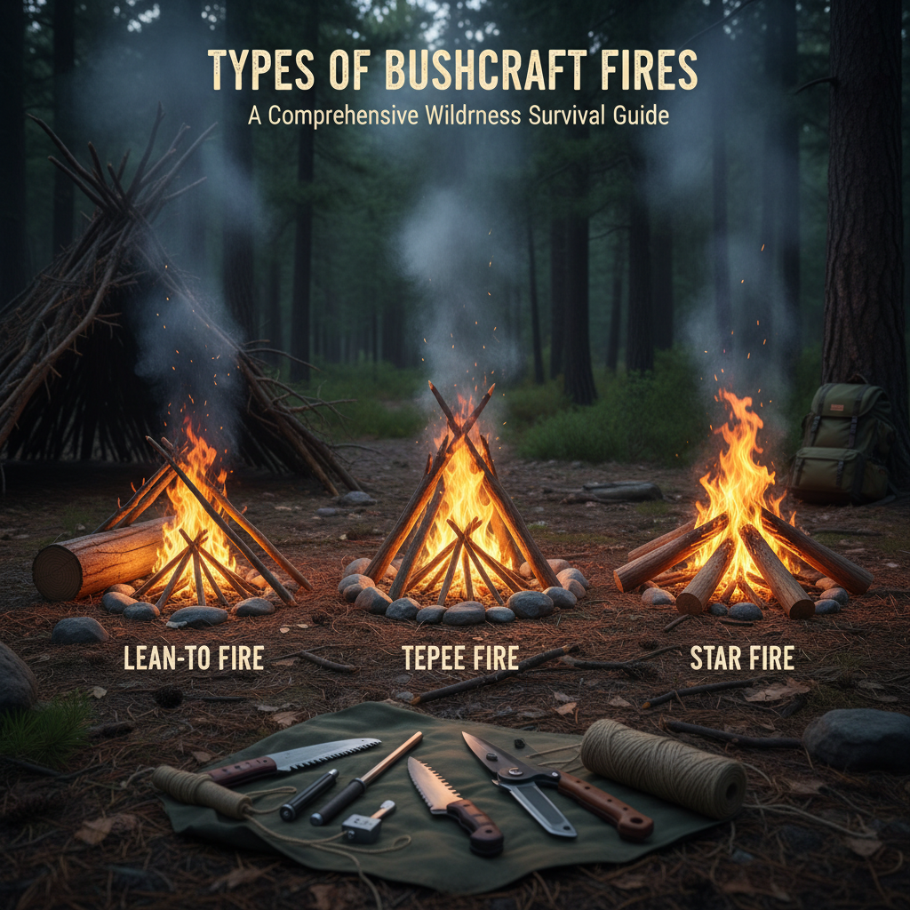 Types of Bushcraft Fires: A Comprehensive Wilderness Survival Guide