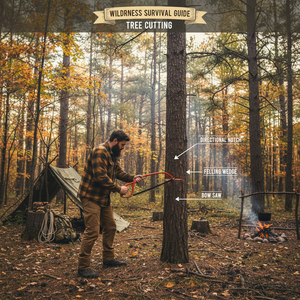 Wilderness Survival Guide: Tree Cutting