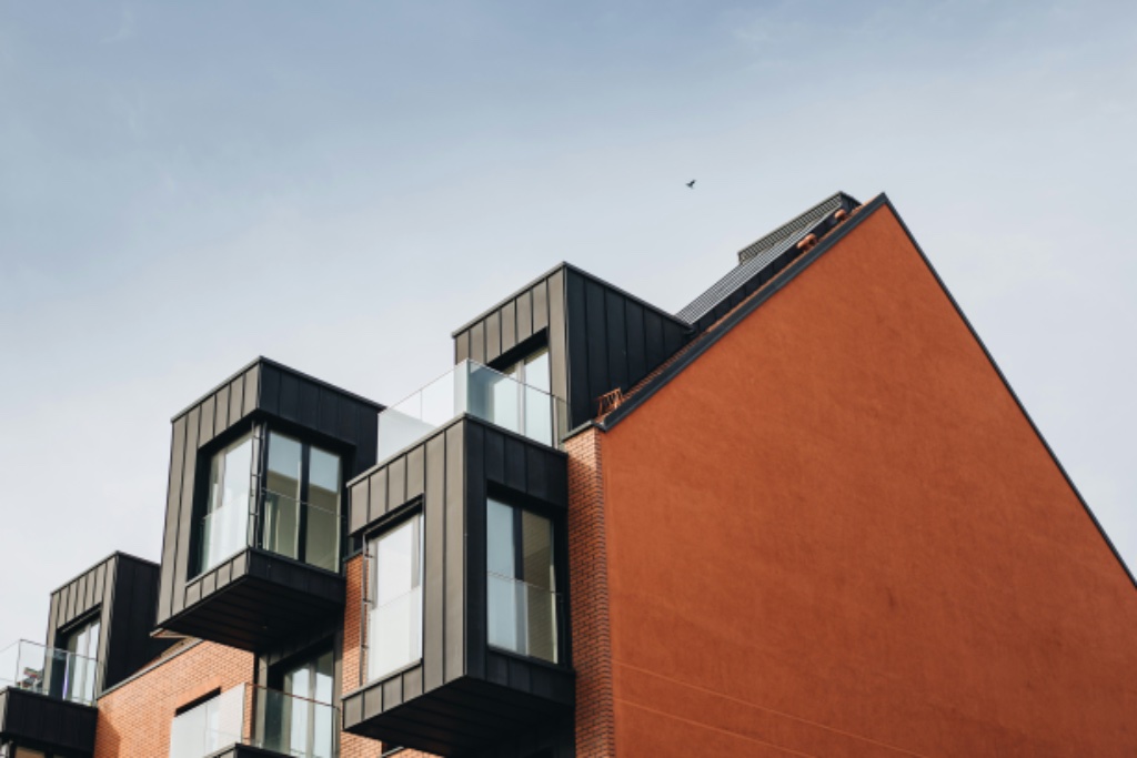 Modern senior living facility showcasing innovative architecture and design