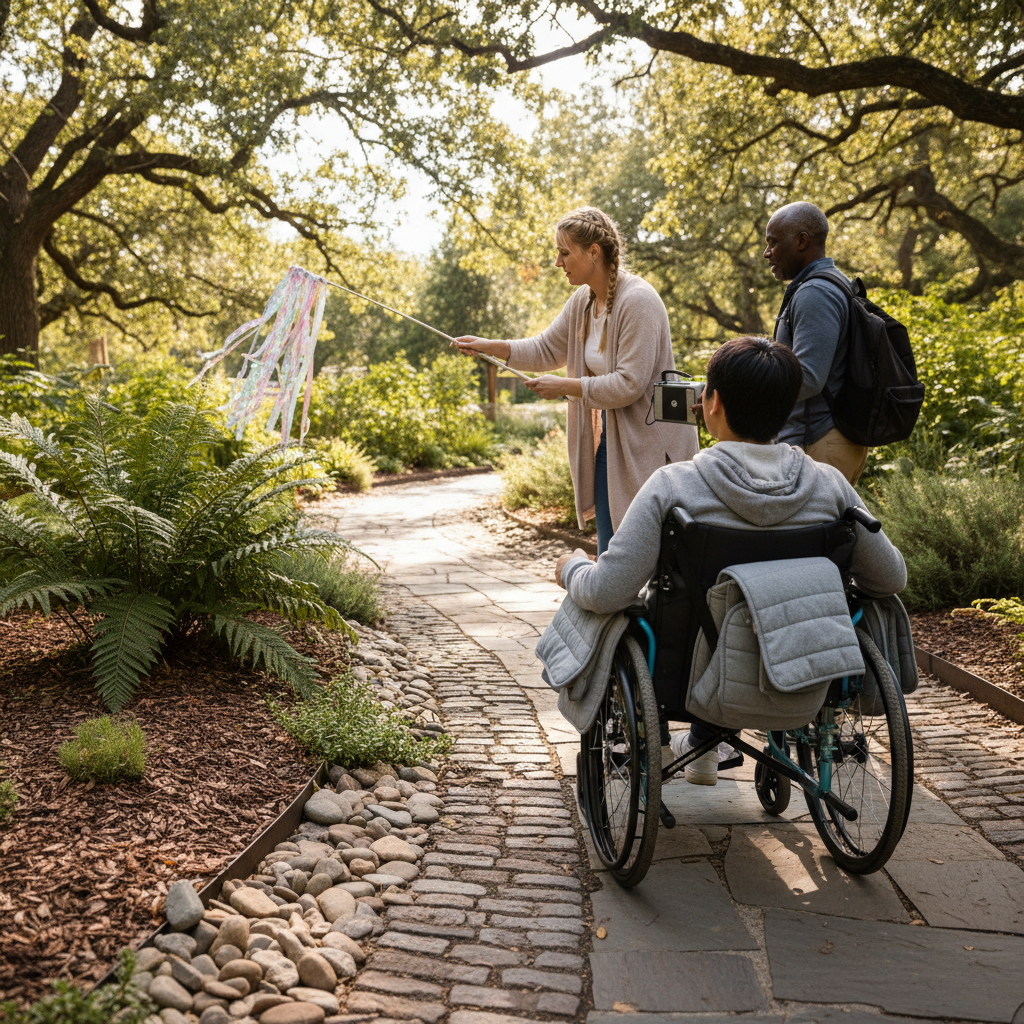 Sensory Wheelchair Walk
