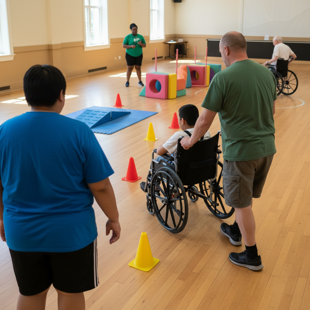 Wheelchair Obstacle Course