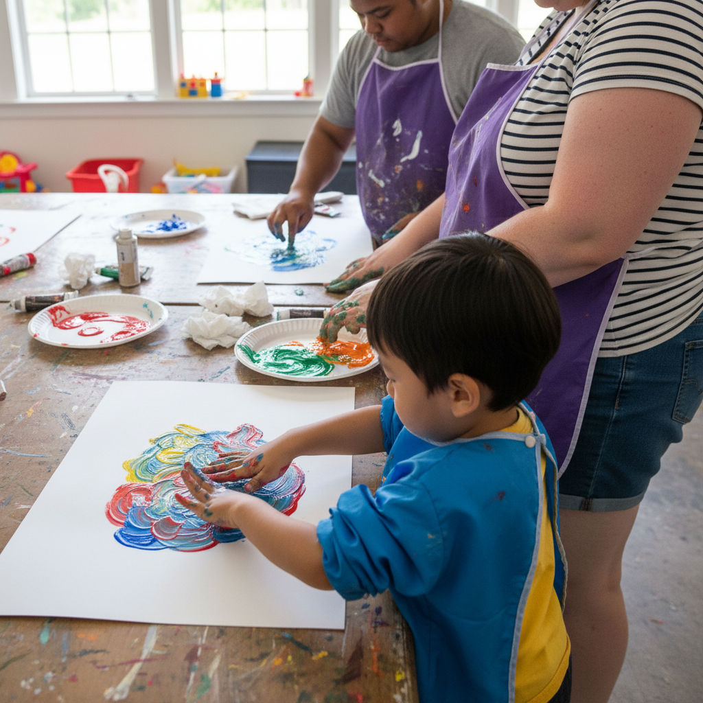 Finger Painting
