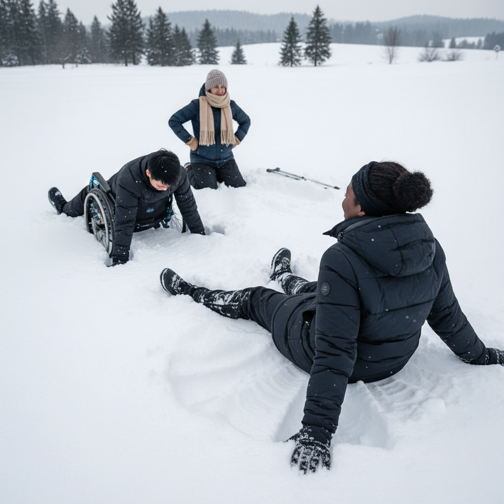 Sand or Snow Angels