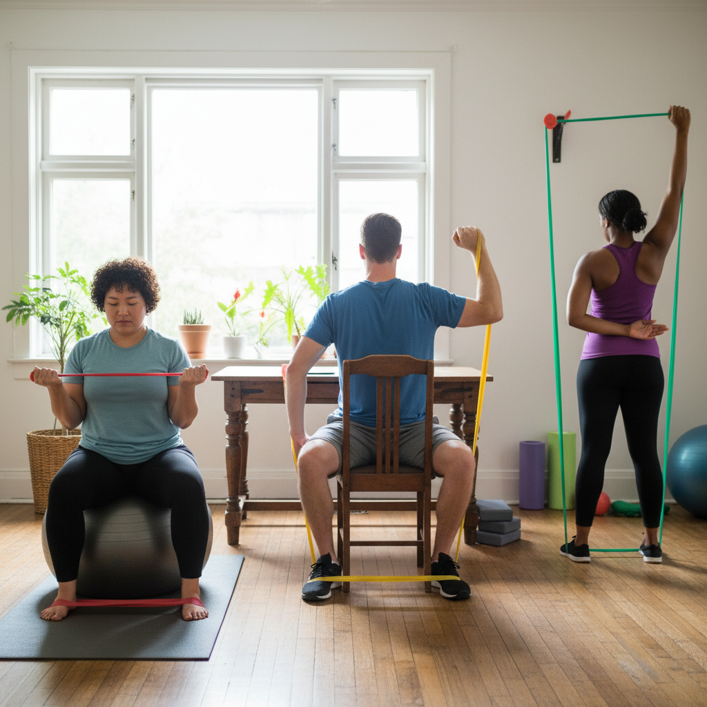 Theraband Stretches