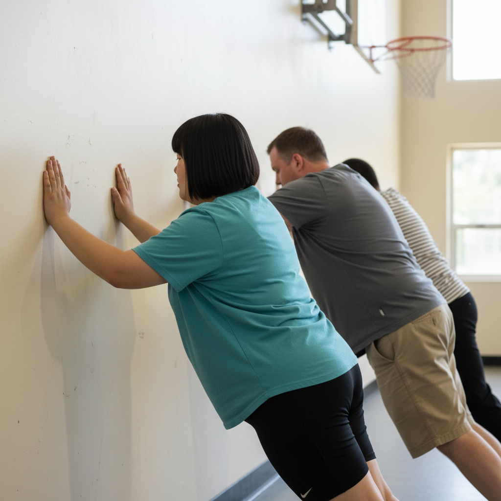 Wall Push Ups