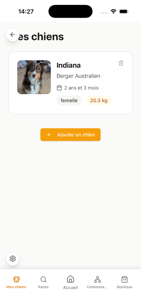 Capture d'écran IndyLife – écran 5