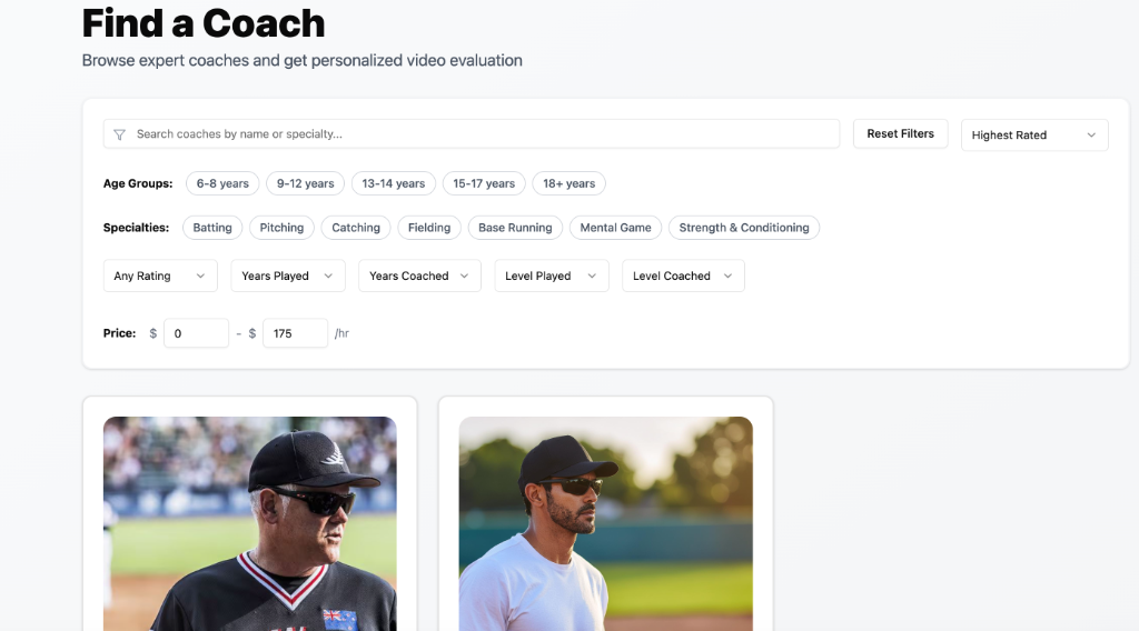 Choose a Coach