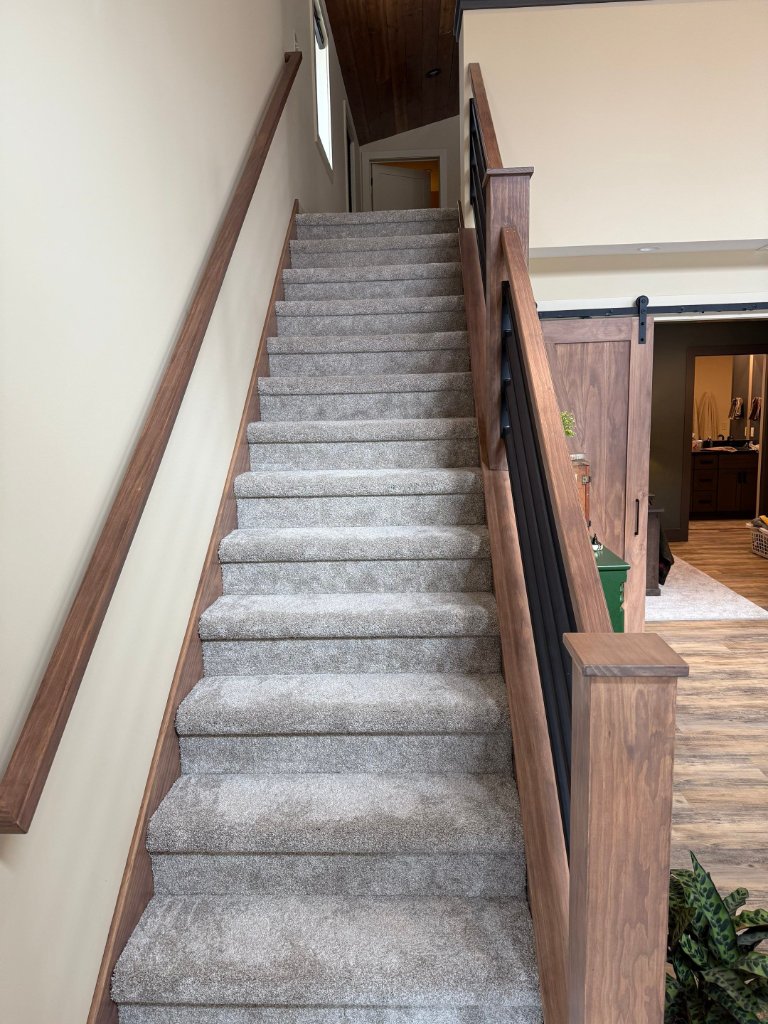 Interior Staircase Refinishing - After