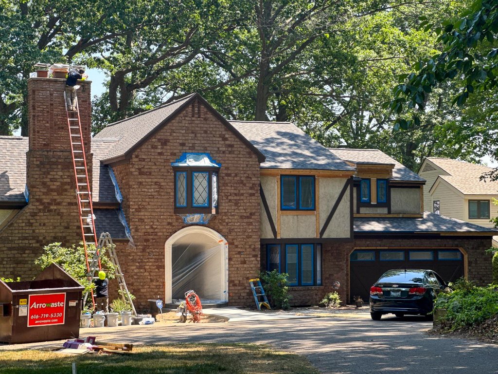 Complete Home Exterior Makeover - Before