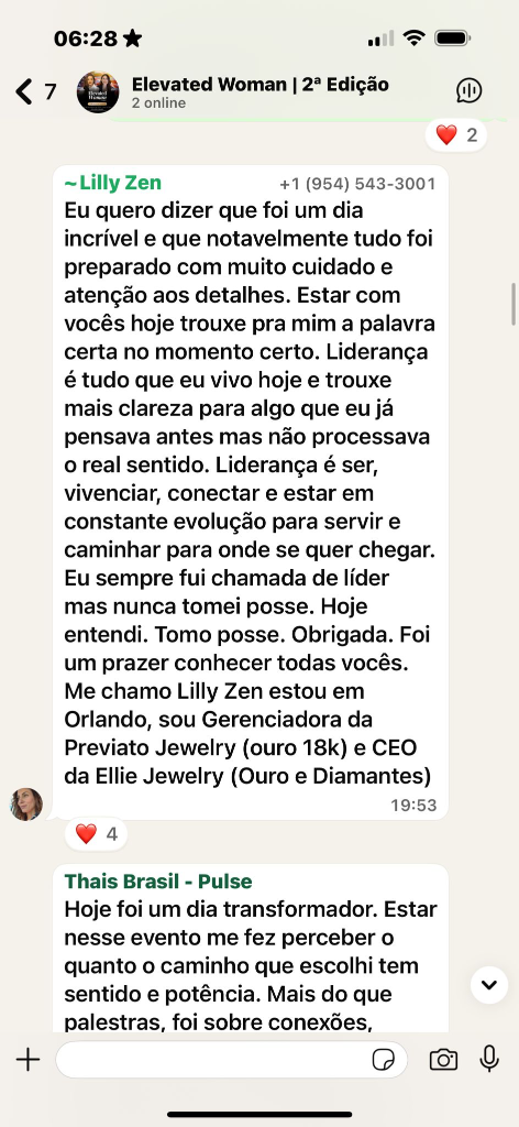 Depoimento Elevated Woman
