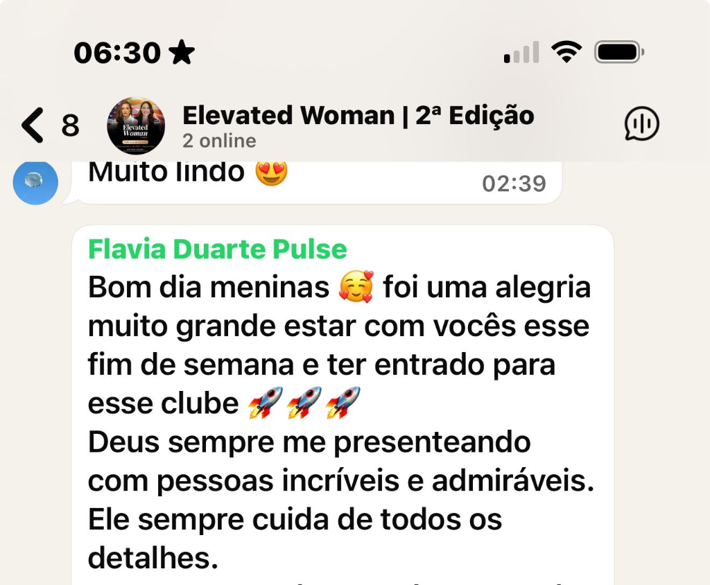 Depoimento Elevated Woman
