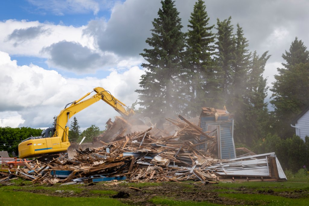 Demolition - Complete structure and site demolition services for residential and light commercial projects. Henry Contracting Charlotte NC