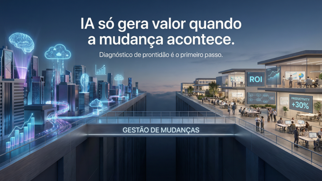 IA em 2026: por que a Gestão de Mudanças virou infraestrutura crítica de valor