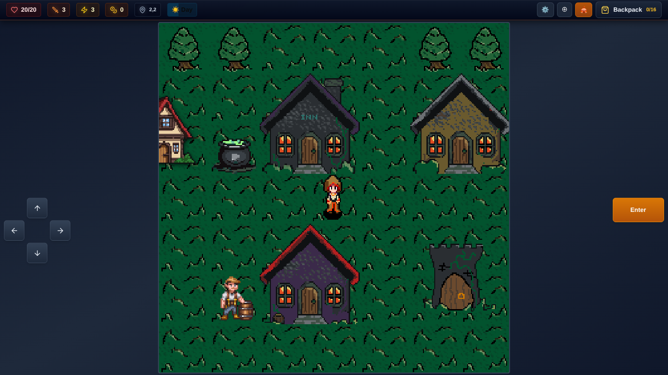 Top Down Isometric Turn Based RPG template preview