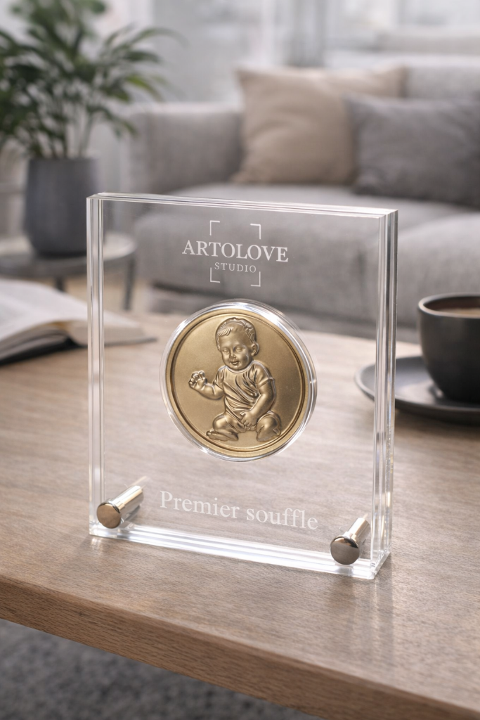 Médaille d'émotion collection naissance