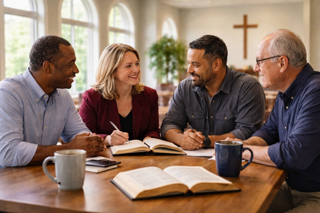 Ministry leaders in fellowship