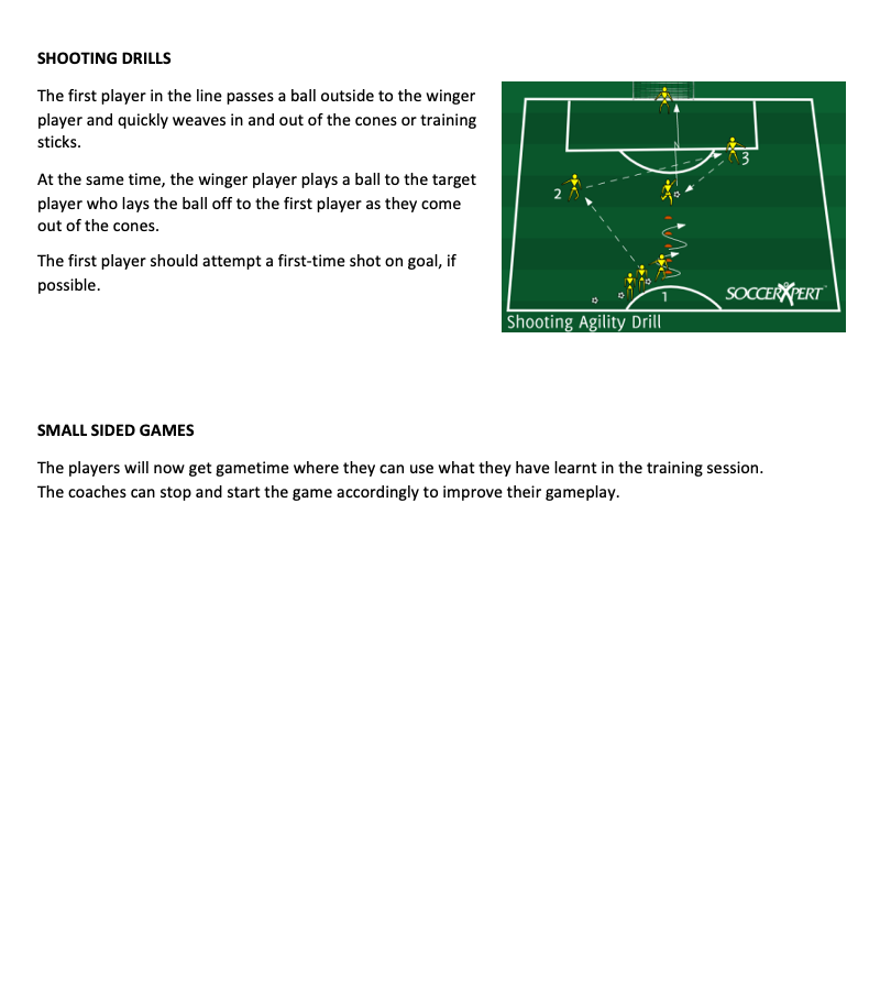 Shooting Drills
