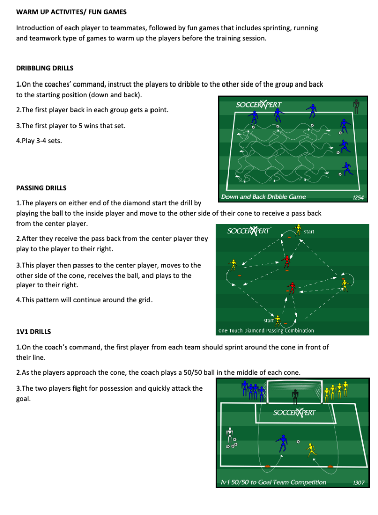 Training Drills