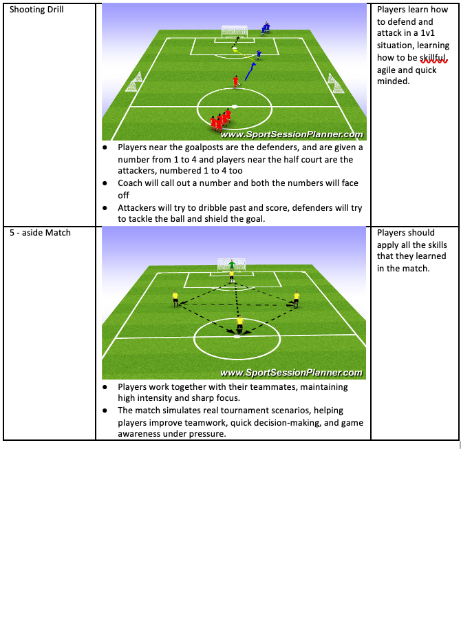 Shooting and Match