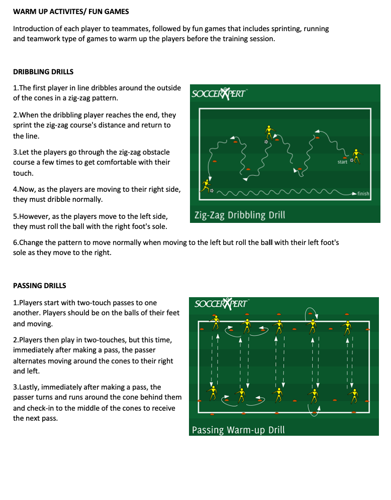 Training Drills