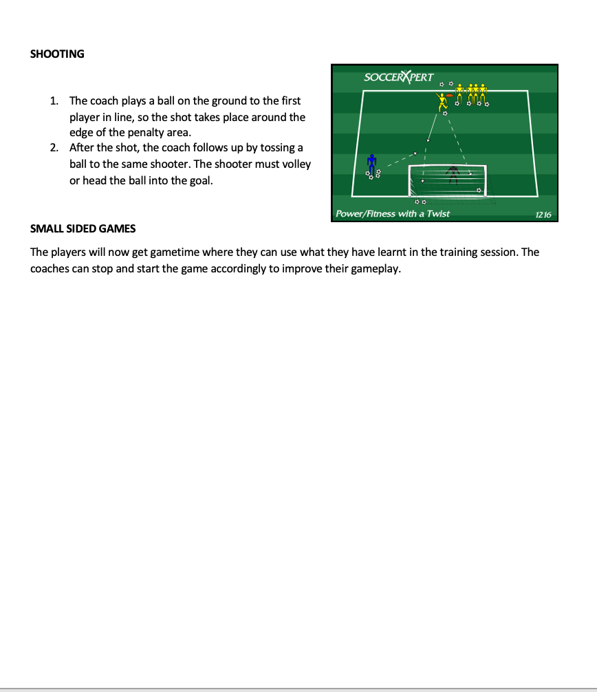 Training Drills