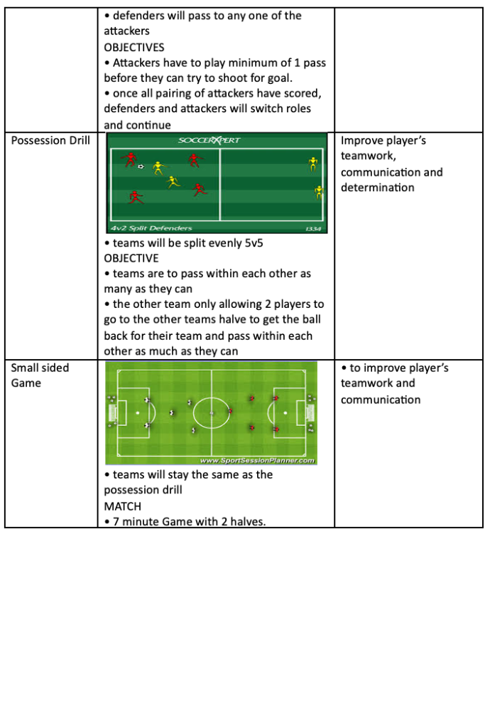Training Session Drills - Possession and Small-Sided Game