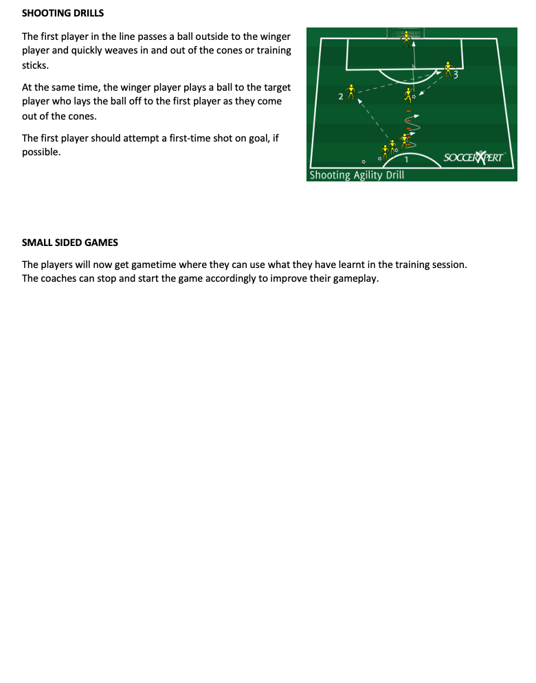 Shooting Drills