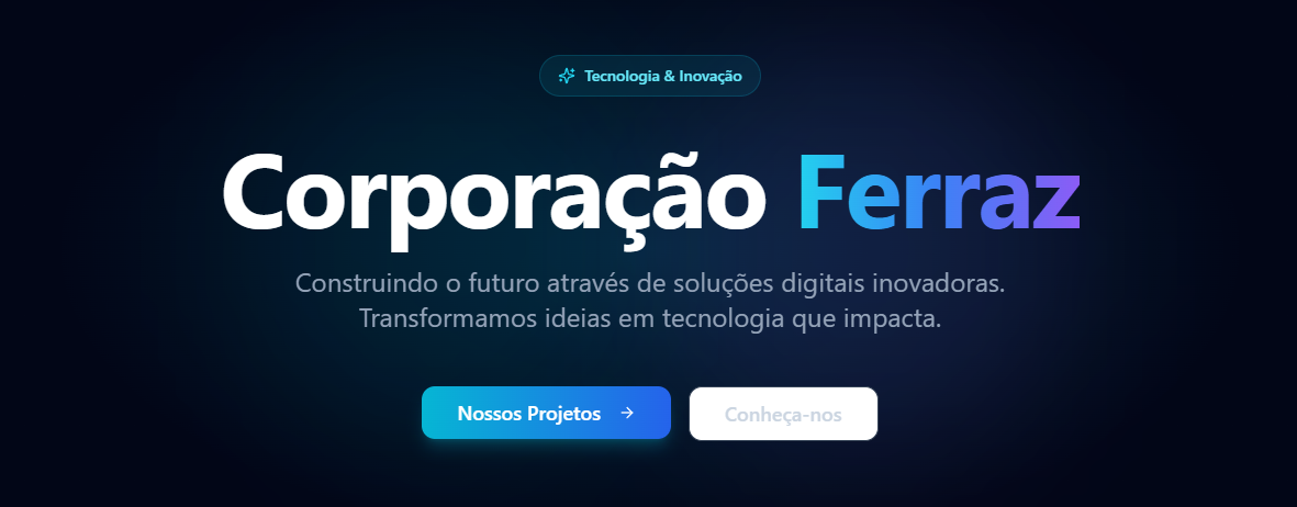 Corporação Ferraz template preview