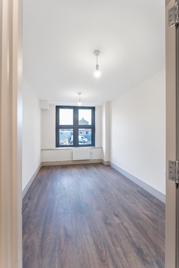 Common area with lift access and fire safety systems