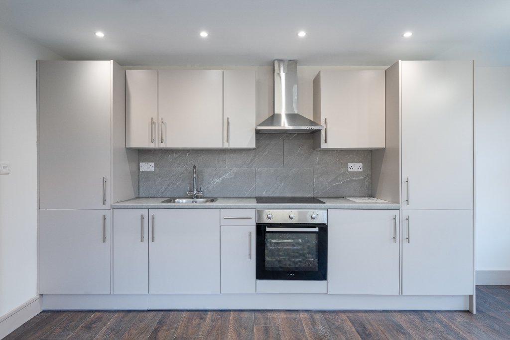 Modern kitchen installation