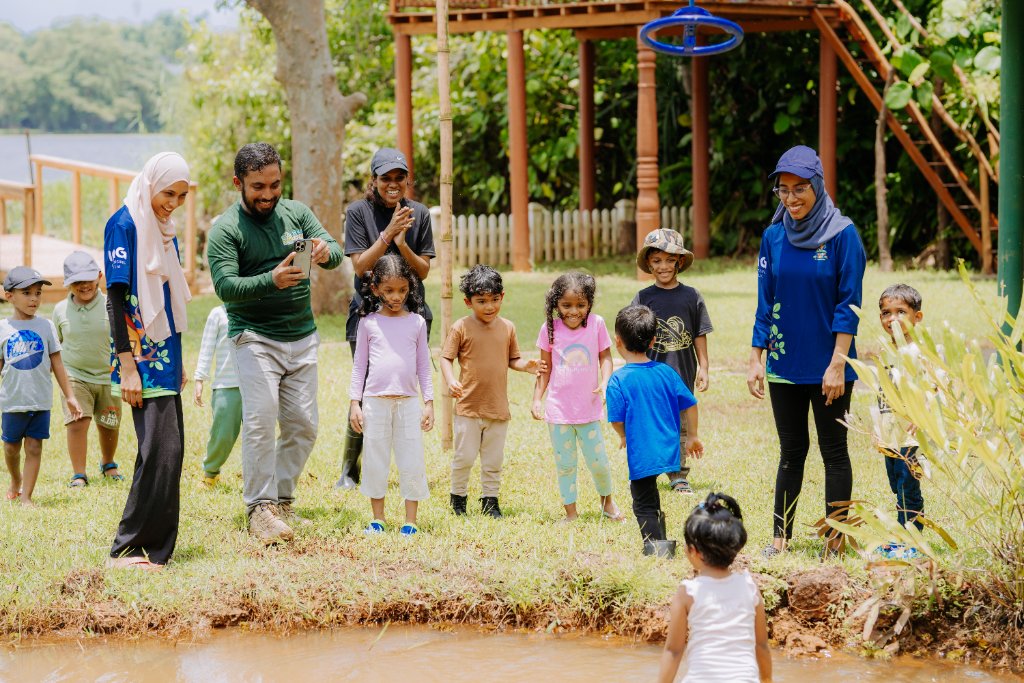 Outdoor learning with teachers