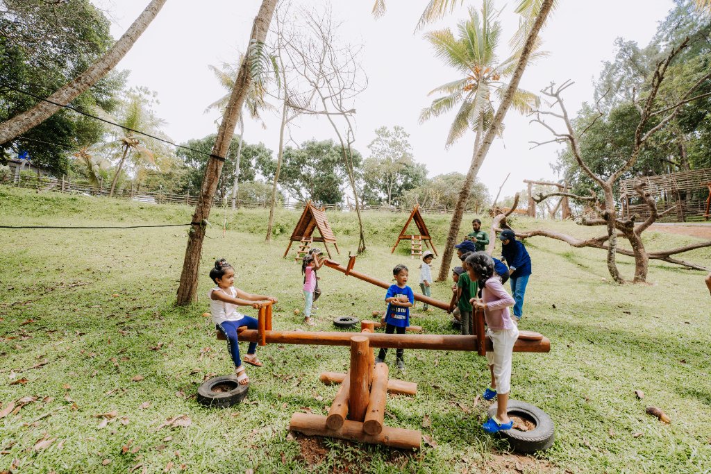 Natural playground activities