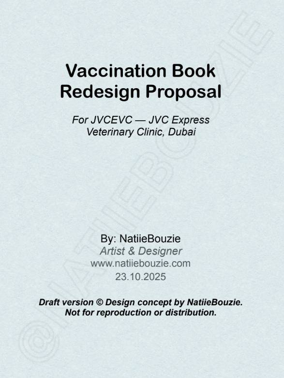 Vaccination Book Redesign