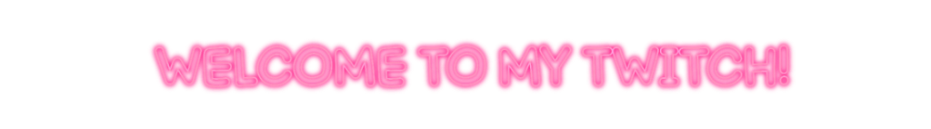 Welcome to My Twitch