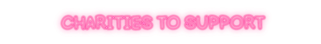 Charities to Support