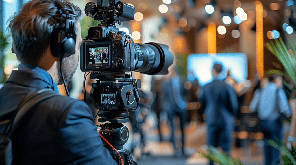 Corporate event videography