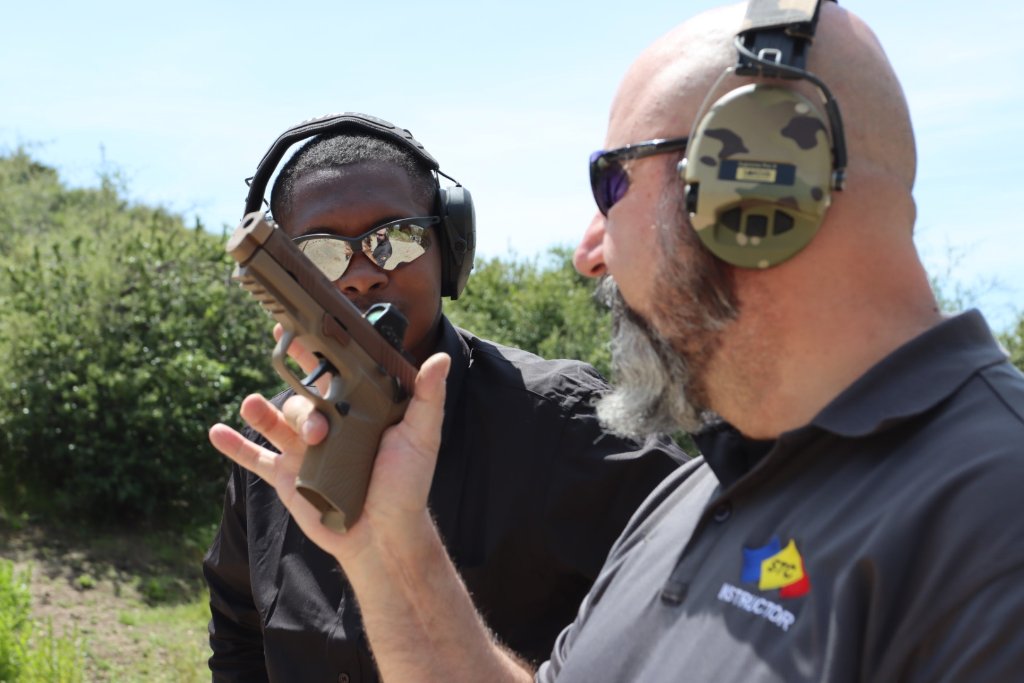 One-on-one instruction with professional trainer