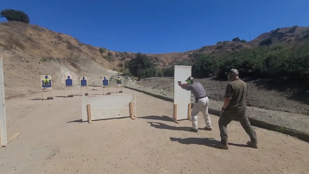 Cover shooting techniques and drills
