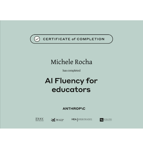 Anthropic AI Fluency for Educators Certificate