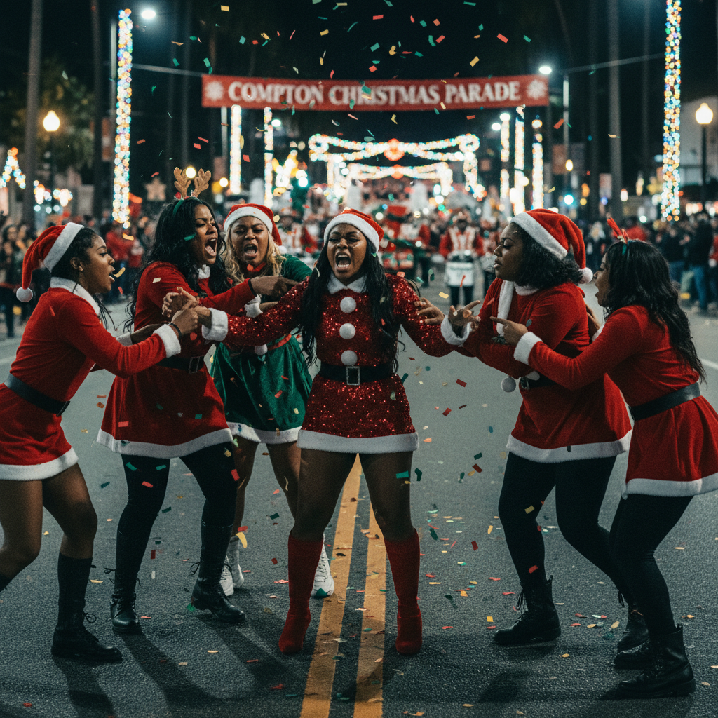 Chrisean Rock's Brawl at Compton Christmas Parade: Details Inside