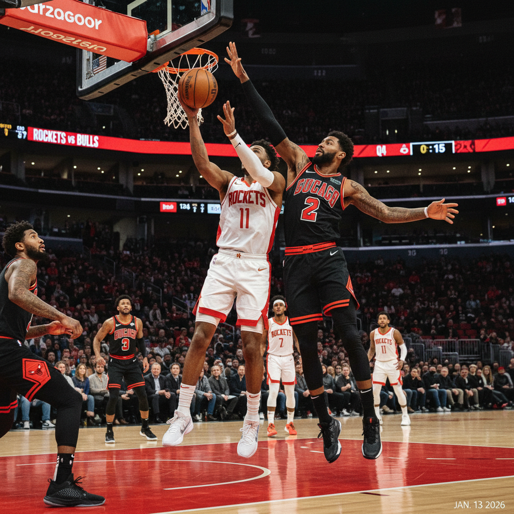Houston Rockets Defeat Chicago Bulls: January 13, 2026 Game Recap