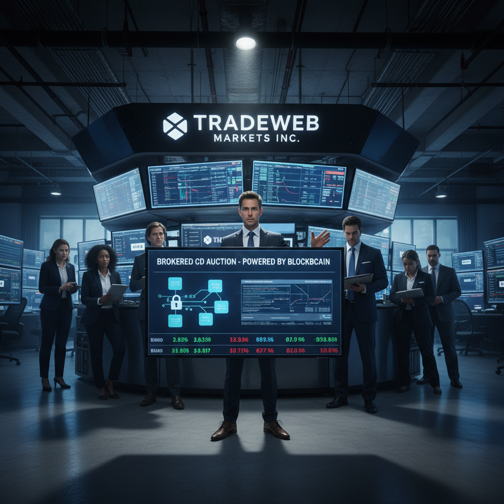Blockchain Auctions for Brokered CDs: Tradeweb's Financial Innovation