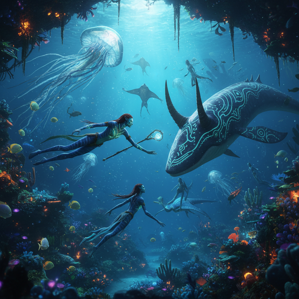 Avatar 3 Trailer: New Na'vi Tribe & Stunning Underwater World