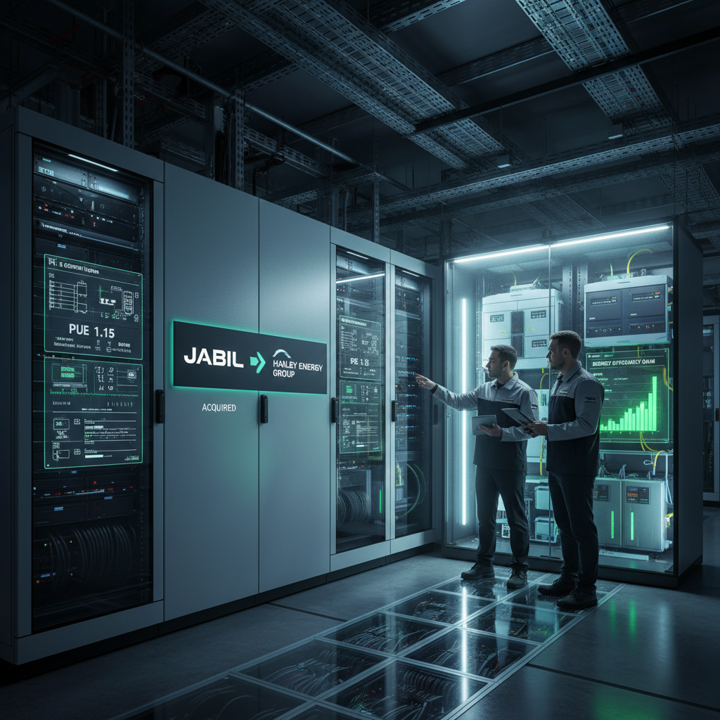 Jabil Inc. Acquires Hanley Energy for $725M: Data Center Power Boost