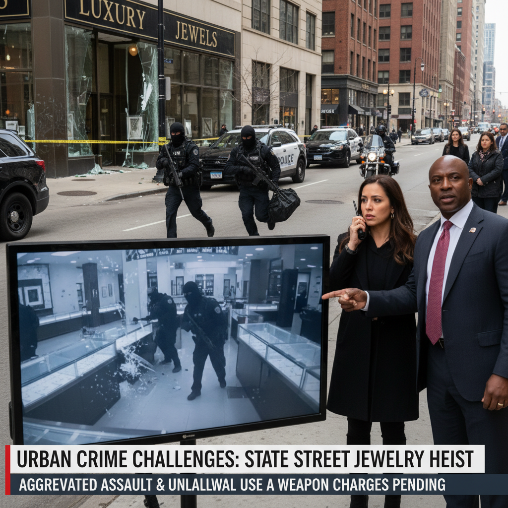 Breaking Crime News: Armed Robbery in Downtown Chicago Leads to Multiple Arrests
