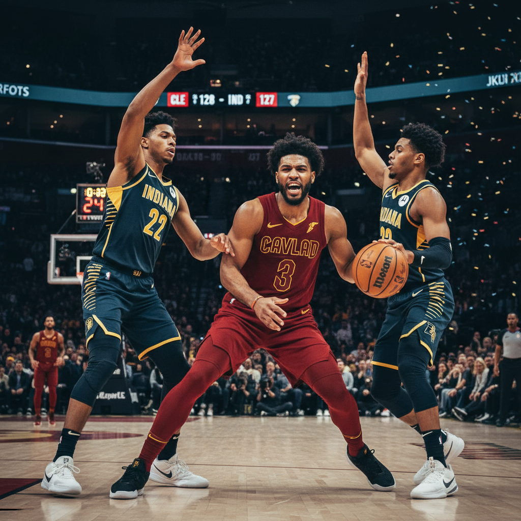 Cavaliers vs Pacers Overtime Thriller: 120-116 Game Recap & Highlights