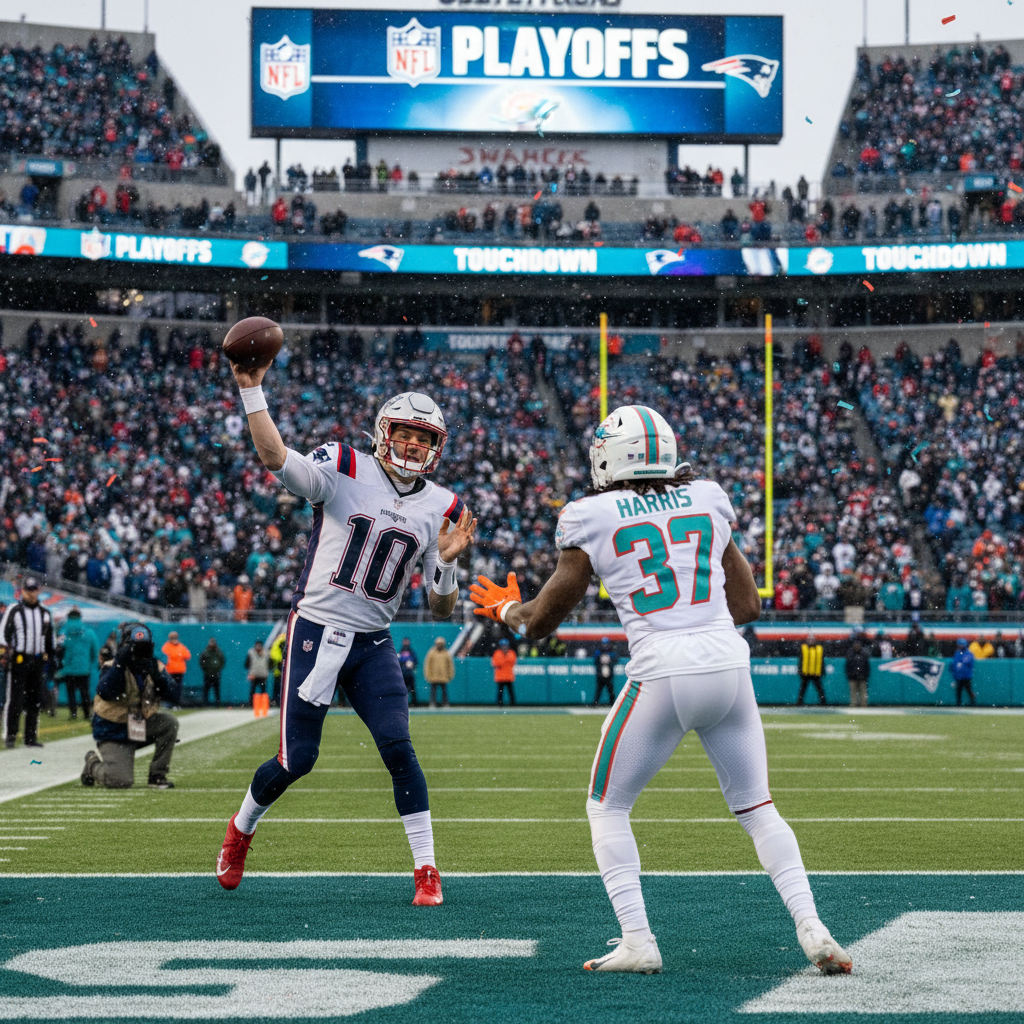 Patriots Secure NFL Playoff Spot with 24-17 Win vs. Dolphins
