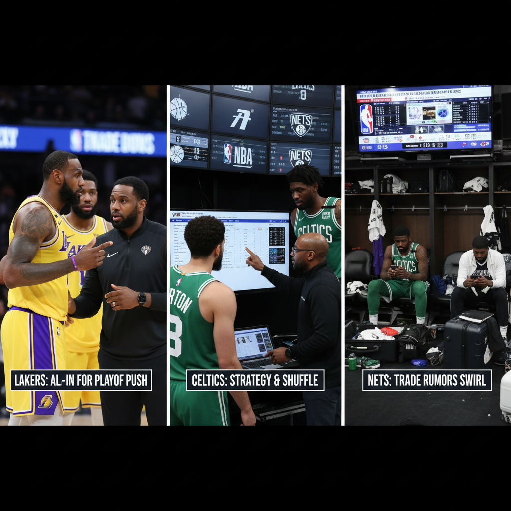NBA Trade Deadline 2023: Lakers & Celtics Aim for Playoff Success