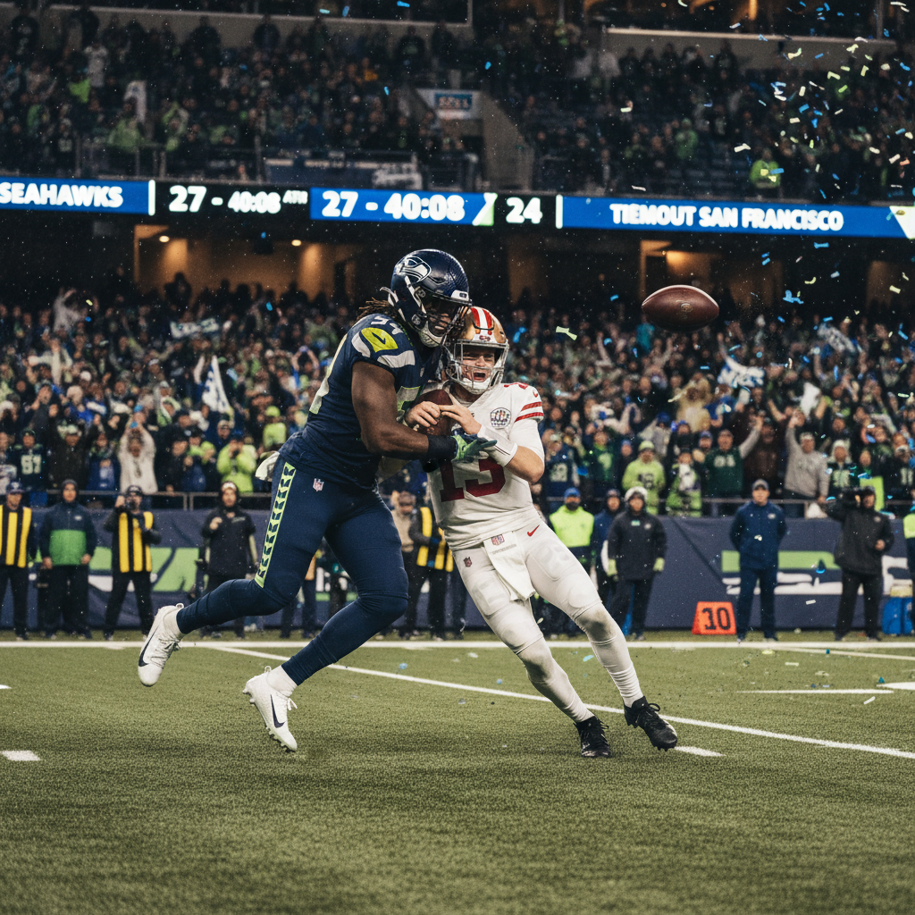 Seahawks Secure No. 1 Seed with 24-10 Win Over 49ers in 2023